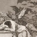 francisco jose de goya y lucientes the sleep of reason produces monsters no. 43 from los caprichos google art project e1729259846682 768x576