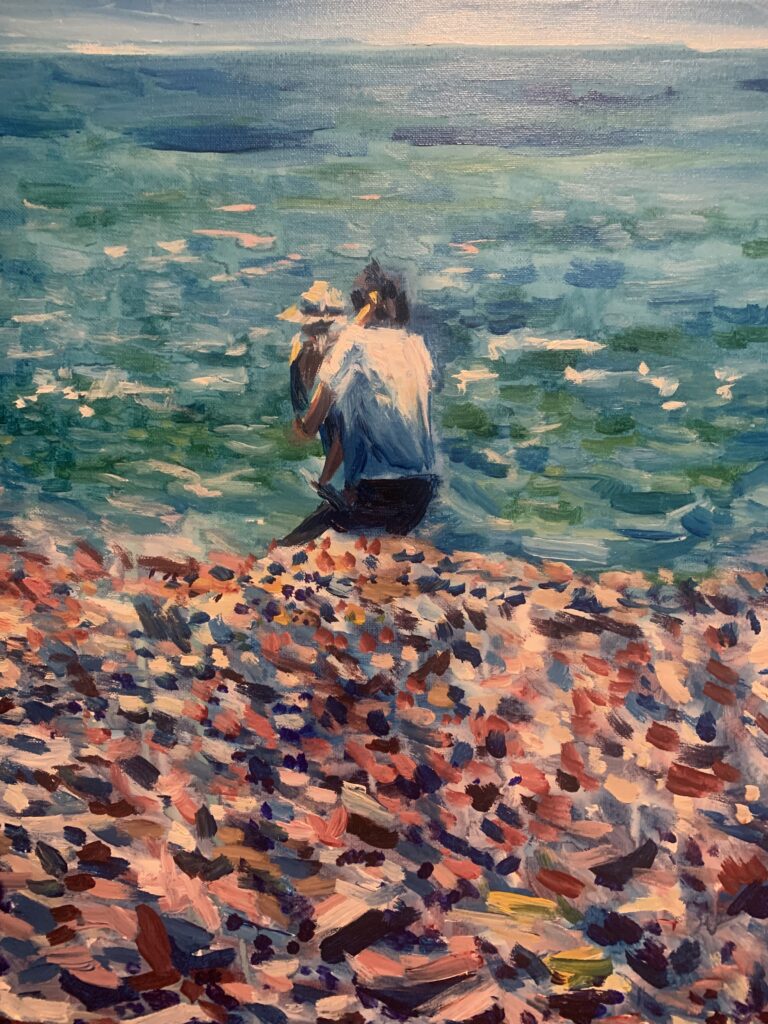 igor and yehor on the beach2023